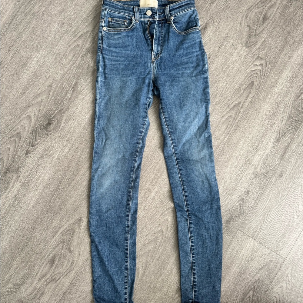 Classic Blue Skinny Jeans for Women